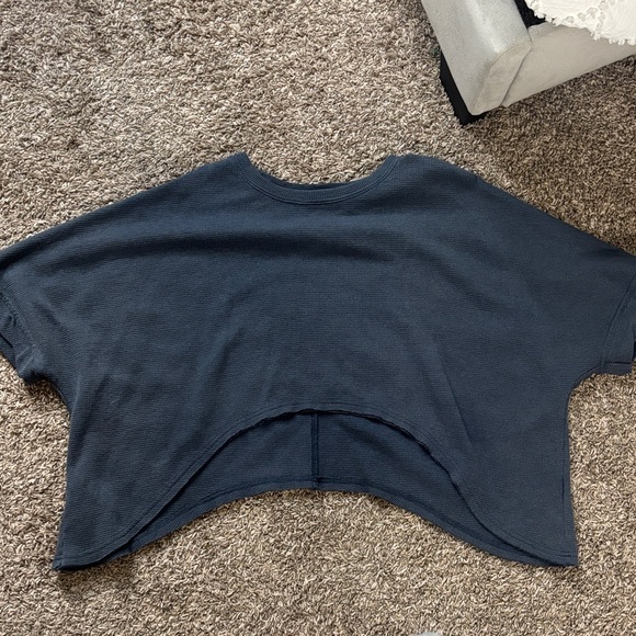 SHEIN Navy Blue Oversized Top - Picture 1 of 3